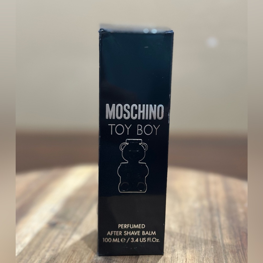 Toy Boy for Men Moschino Perfumed After Shave Balm 3.4 oz / 100 ml - New in Box